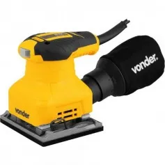 Lixadeira orbital 230 W 110 x 100 mm com coletor de pó - LOV 230