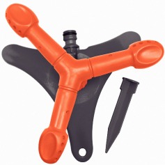 Aspersor circular com base de apoio e pontalete Aspersor circular com base de apoio e pontalete