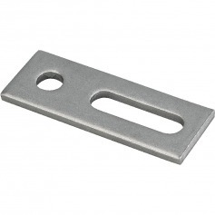 Suporte reto para haste M10 para painis solares