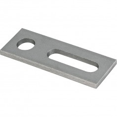 Suporte reto para haste M12 para painis solares com 50 peas