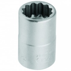 Soquete estriado 27 mm encaixe de 3/4