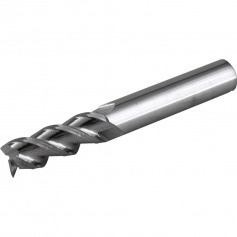 Fresa top 8,0 mm em metal duro com 3 cortes Fresa top 8,0 mm em metal duro com 3 cortes