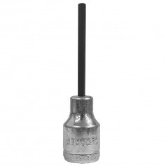 Soquete com ponta allen longa 6 mm encaixe 1/2 Soquete com ponta allen longa 6 mm encaixe 1/2