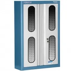 Armário para ferramentas com 2 portas em aço visor de vidro - AM-46