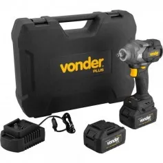 Chave de impacto a bateria 20V encaixe de 1/2