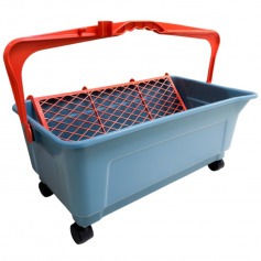 Caçamba para pintura 25L com rodas cinza - 0.2833 Caçamba para pintura 25L com rodas cinza - 0.2833