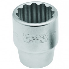 Soquete estriado 46 mm encaixe 3/4