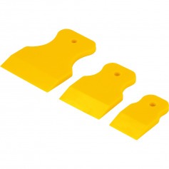 Jogo de esptulas em PVC 3 peas