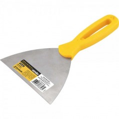 Espátula de aço inox 120 mm com cabo de plástico Espátula de aço inox 120 mm com cabo de plástico