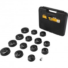 Jogo de saca filtro de leo de motor com 15 peas