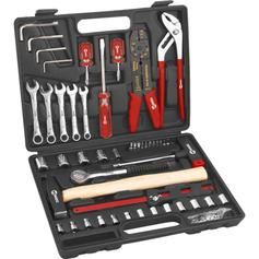 Jogo de ferramentas 100 peas com maleta