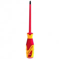 Chave de fenda isolada 4 mm aço molibdênio-vanádio-plus - VDE 2170
