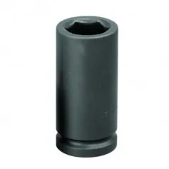 Soquete sextavado longo de impacto 24 mm com encaixe de 3/4