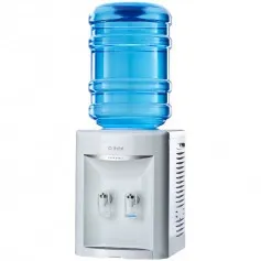 Bebedouro de mesa compressor para garrafão de 10 ou 20 L branco - Compact