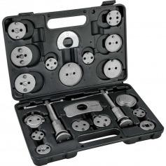 Jogo de ferramentas para pinça de freio traseiro automotivo com 22 peças Jogo de ferramentas para pinça de freio traseiro automotivo com 22 peças