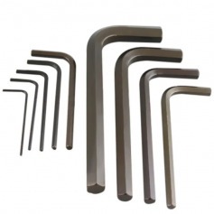 Jogo de chave allen longa 1,5 a 10 mm com 9 peças - 42L-9M Jogo de chave allen longa 1,5 a 10 mm com 9 peças - 42L-9M