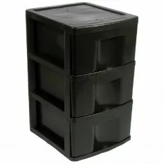 Organizador plástico com 3 gavetas - GV14P