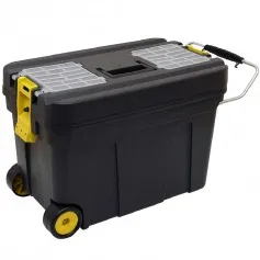Caixa de ferramentas baú com rodas capacidade 15Kg - CR01