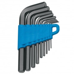 Jogo de chave allen 1,5 a 10 mm com 9 peças - 42-9M Jogo de chave allen 1,5 a 10 mm com 9 peças - 42-9M