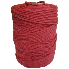Corda multifilamento vermelha rolo 2 mm x 408m 