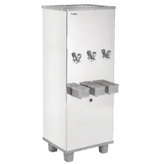 Bebedouro industrial de coluna 50 litros em aço kromanox - LIC050