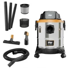 Aspirador de pó e líquido 1900W 20 litros - GTW Inox 20i