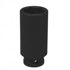 Soquete sextavado de impacto longo 24 mm com encaixe de 3/4