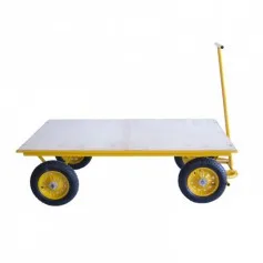 Carro plataforma com tampo em madeira 600 kg - RLL-5802