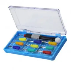 Jogo de chave de precisão com 10 pontas - 411