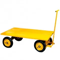 Carro plataforma com tampo em aço 600Kg - RLL-5801
