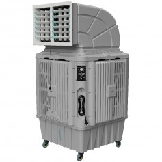 Climatizador de ar port�til evaporativo industrial 120L 200m� 5 em 1 - CLIN120