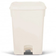 Cesto coletor de lixo com pedal 100L com rodas - CP11BR