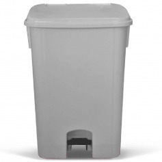 Cesto coletor de lixo com pedal 100L com rodas - CP11CZ