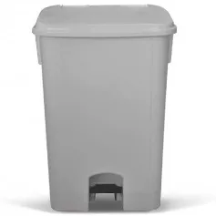 Cesto coletor de lixo com pedal 100L com rodas - CP11CZ
