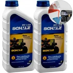 Kit Óleo lubrificante mineral para compressores 2 Litros - MS LUB