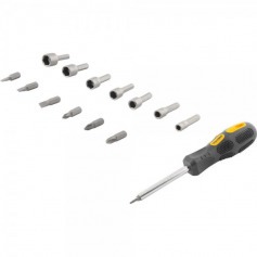 Jogo de bits e ponteiras encaixe sextavado de 1/4