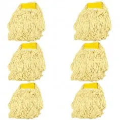 Refil mop úmido com loop e cinta 6 peças - MVRL40AM