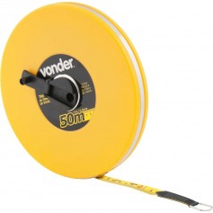 Trena de fibra de vidro 50 m com caixa fechada