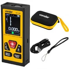 Trena a laser com leitura até 120 metros - VD 120
