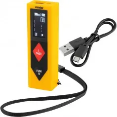 Trena a laser com leitura até 30 m - Compacto