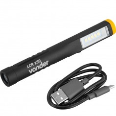 Lanterna caneta em plstico e borracha a bateria - LCR 150