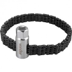 Saca filtro de óleo com corrente dupla ajustável até 143 mm Saca filtro de óleo com corrente dupla ajustável até 143 mm