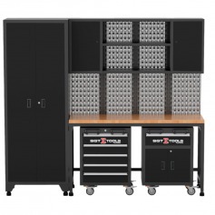 Arm�rio modular para oficina preto - 1205100652