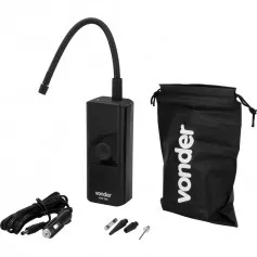 Compressor de ar automotivo 12V com acessórios - CAV 126