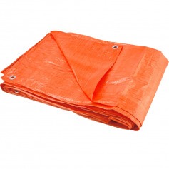 Lona de polietileno 10 x 8 m 100 micra laranja