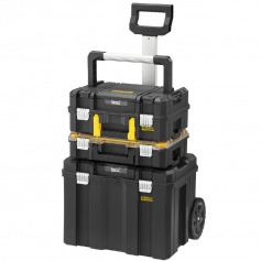 Caixa plstica para ferramentas torre 3 mdulos com rodas Fatmax - Pro-Stack