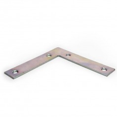 Placa angular de junção para madeira 20 x 100 mm - 660-310 Placa angular de junção para madeira 20 x 100 mm - 660-310