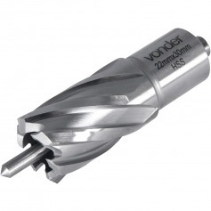 Broca anular encaixe Weldon 22 x 30 mm Aço rápido Broca anular encaixe Weldon 22 x 30 mm Aço rápido
