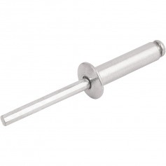 Rebite de repuxo em alumnio 4,0 x 25 mm com 50 peas