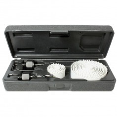 Jogo de serra copo para madeira 19 a 76 mm com 15 peças Jogo de serra copo para madeira 19 a 76 mm com 15 peças